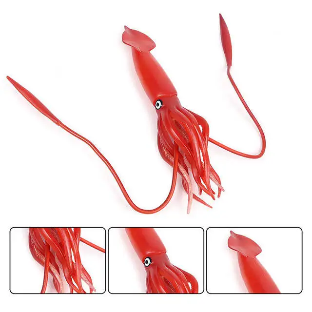 Cosplay&ware Large Squid Inkfish Model Ocean Animal Lifelike Figure Adult Kids Toys Home 6 Cosplay&ware Large Squid Inkfish Model Ocean Animal Lifelike Figure Adult Kids Toys Home - Image 4