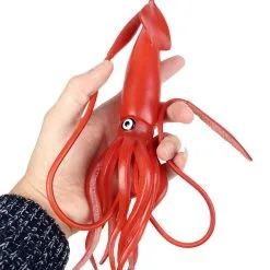 Cosplay&ware Large Squid Inkfish Model Ocean Animal Lifelike Figure Adult Kids Toys Home