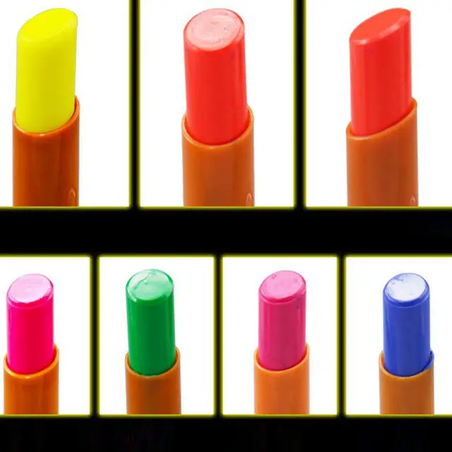 Cosplay&ware Luminous Glow Lipstick Lip Stick Fluorescence In Dark Stage Nightclubs Performance Party Makeup Rave Led Favors 5 Cosplay&ware Luminous Glow Lipstick Lip Stick Fluorescence In Dark Stage Nightclubs Performance Party Makeup Rave Led Favors - Image 3