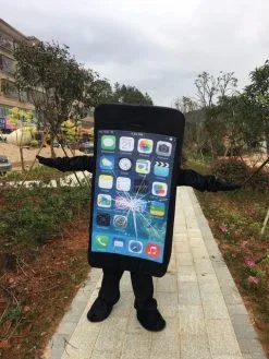 Cosplay&ware 100% Real Picture Shoot Cell Phone Mascot Costume Mobile Iphone Adult Size -Cosplayware Store New 100 real picture shoot Cell Phone Mascot Costume Mobile phone iPhone Adult Size 2.jpg 640x640q80 2.jpg 2