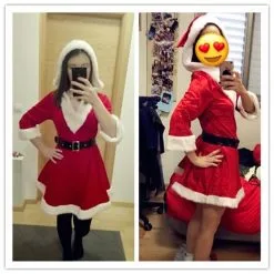 Cosplay&ware Christmas Dress Women Costume Adult Red Velvet Fur Dresses Hooded Sexy Female Santa Claus -Cosplayware Store New Arrival Christmas Dress Women Christmas Costume For Adult 2017 Red Velvet Fur Dresses Hooded Sexy 3.jpg 640x640q80 3.jpg 3