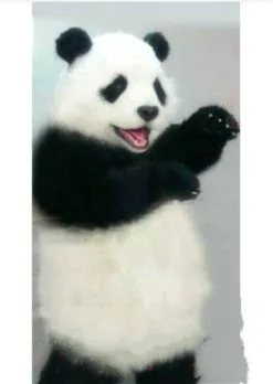 Cosplay&ware Panda Bear Fursuit Furry Mascot Costume Cosplay Outfits Clothing Advertising Halloween Adult Size Child Party