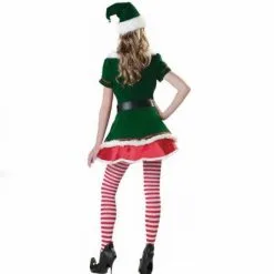Cosplay&ware Christmas Cosplay Elf Costume Sexy Green And Red Dress Belt Headwear Adult Women Uniform Temptation Masquerade -Cosplayware Store New Hot Christmas Cosplay Elf Costume Sexy Green And Red Dress Belt Headwear For Adult Women 2.jpg 640x640q80 2.jpg 2