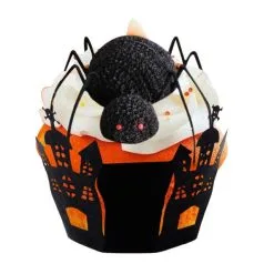 Cosplay&ware Ourwarm 12pcs Halloween Black Party Cupcake Wrappers Spider Witch Castle Laser Cut Cake Decorations Christmas Event -Cosplayware Store OurWarm 12pcs Halloween Black Party Cupcake Wrappers Spider Witch Castle Laser Cut Cake Decorations Christmas Event 4.jpg 640x640q80 4.jpg 4