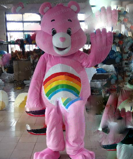 Cosplay&ware Pink Care Bear Carebear Mascot Costume Adult Cartoon Character Outfit Suit Wore Beautiful Playground Schoolyard Zz6260 4 Cosplay&ware Pink Care Bear Carebear Mascot Costume Adult Cartoon Character Outfit Suit Wore Beautiful Playground Schoolyard Zz6260 - Image 2