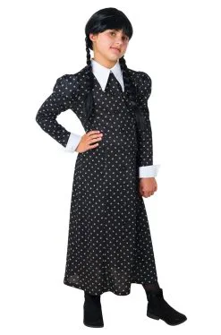 Wednesday Addams Child Costume