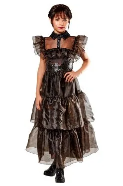 Wednesday Rave'N Dance Child Costume