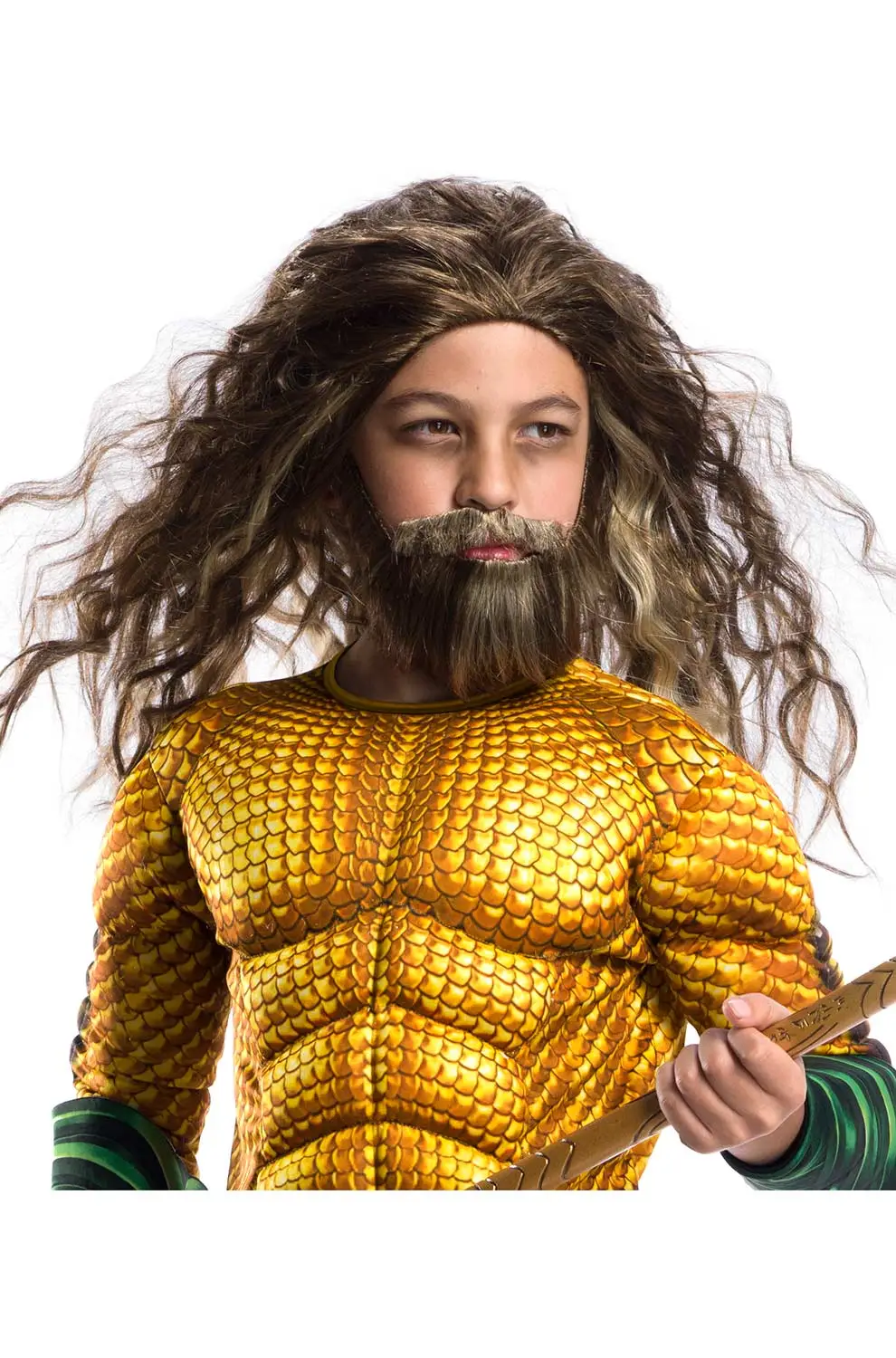 Aquaman Child Wig & Beard Set 3 Aquaman Child Wig & Beard Set
