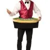 Poker Dealer With Table Adult Costume -Cosplayware Store RA7406 full 1