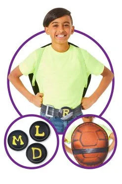 Turtle Shell And Belt Costume Kit