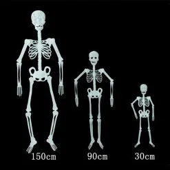 ISHOWTIENDA Scary Halloween Decoration Luminous Hanging Outdoor Party Horror Movable Skull Skeleton -Cosplayware Store Scary Halloween Decoration Halloween Props Luminous Hanging Decoration Outdoor Party Horror Luminous Movable Skull Skeleton 10.jpg 640x640q80 10.jpg 10