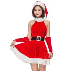 Wenyuan Sexy Christmas Costume Women Elf Cosplay Adult Clothing