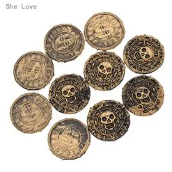 She Love 10pcs Plastic Pirate Treasure Coins Party Christmas Children’s Toys Game Currency Halloween 10 She Love 10pcs Plastic Pirate Treasure Coins Party Christmas Children’s Toys Game Currency Halloween -Cosplayware Store She Love 10pcs Plastic Pirate Treasure Coins Party Props Christmas Gift Children s Toys Game Currency 2.jpg 640x640q80 2.jpg 2