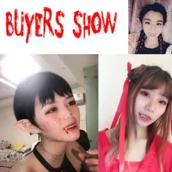 Cosplay&ware Vampire Teeth Fangs Halloween Party Cosplay Dentures Tooth Repair Solid Glue Denture Adhesive -Cosplayware Store Vampire Teeth Fangs Halloween Party Cosplay Dentures Props Accessories Tooth Repair Kit Teeth Solid Glue Denture 2.jpg 640x640q80 2.jpg 2