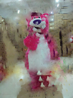 Cosplay&ware Vivid Pink Lotso Fat Bear Mascot Costume Mascotte With White Belly Adult Size Party Outfit Suit Fancy Dress No5