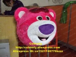 Cosplay&ware Vivid Pink Lotso Fat Bear Mascot Costume Mascotte With White Belly Adult Size Party Outfit Suit Fancy Dress No5 -Cosplayware Store Vivid Pink Lotso Fat Bear Mascot Costume Mascotte With White Belly Adult Size Party Outfit Suit 4.jpg 640x640q80 4.jpg 4