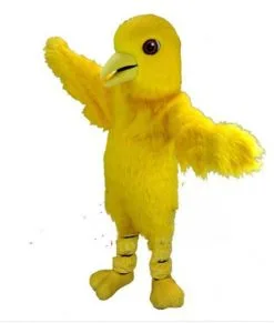 Cosplay&ware Yellow Bird Mascot Furry Costume Suits Cosplay Party Dress Outfits Outdoor Clothing Carnival Halloween Xmas Fursuit Adult