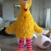 Cosplay&ware Yellow Feather Sponge Body Adult Big Bird Mascot Costumes High