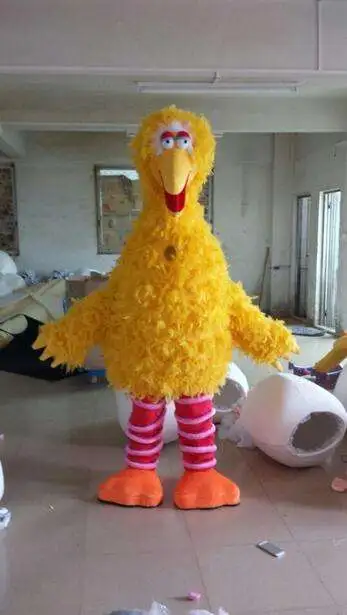 Cosplay&ware Yellow Feather Sponge Body Adult Big Bird Mascot Costumes High 3 Cosplay&ware Yellow Feather Sponge Body Adult Big Bird Mascot Costumes High