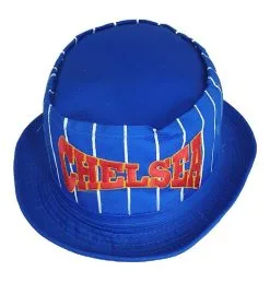 The Dragons Den Chelsea West London Supporters Novelty Pork Pie Bucket Hat [One Size]