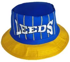 The Dragons Den Leeds Yorkshire Supporters Novelty Pork Pie Bucket Hat [One Size]