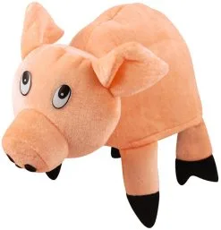 The Dragons Den Plush Adults Pig /Pigglet Funny Farmyard Animal Fancy Dress Hat Accessory