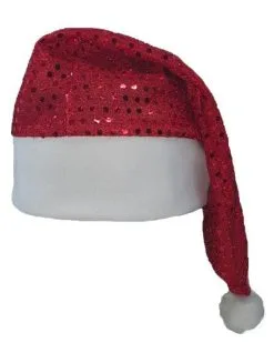 The Dragons Den Sequin Santa Hats Father Christmas Festive Novelty Party Hats Fancy Dress -Cosplayware Store apiv0m7jt 44706.1631194397