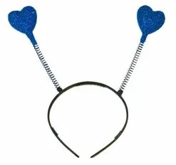 The Dragons Den Adults Childs Coloured Glitter Heart Head Boppers Fancy Dress Accessory -Cosplayware Store apivnbg8y 41557.1542796979