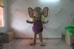 Cosplay&ware Custom Purple Pants Mouse Mascot Costumes Rat Walking Actor Mice