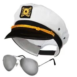 The Dragons Den Police Captain Sargeant Sailor Captain Airline Pilot Peaked Hat & Glasses Fancy Dress Kit -Cosplayware Store fbcda25e b5ea 48a8 86e1 7ef154ac2343 68490.1628692962