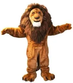 Cosplay&ware Mascot Costumes Christmas Halloween Outfit Fancy Dress Suit Lion King Long Hair2019new
